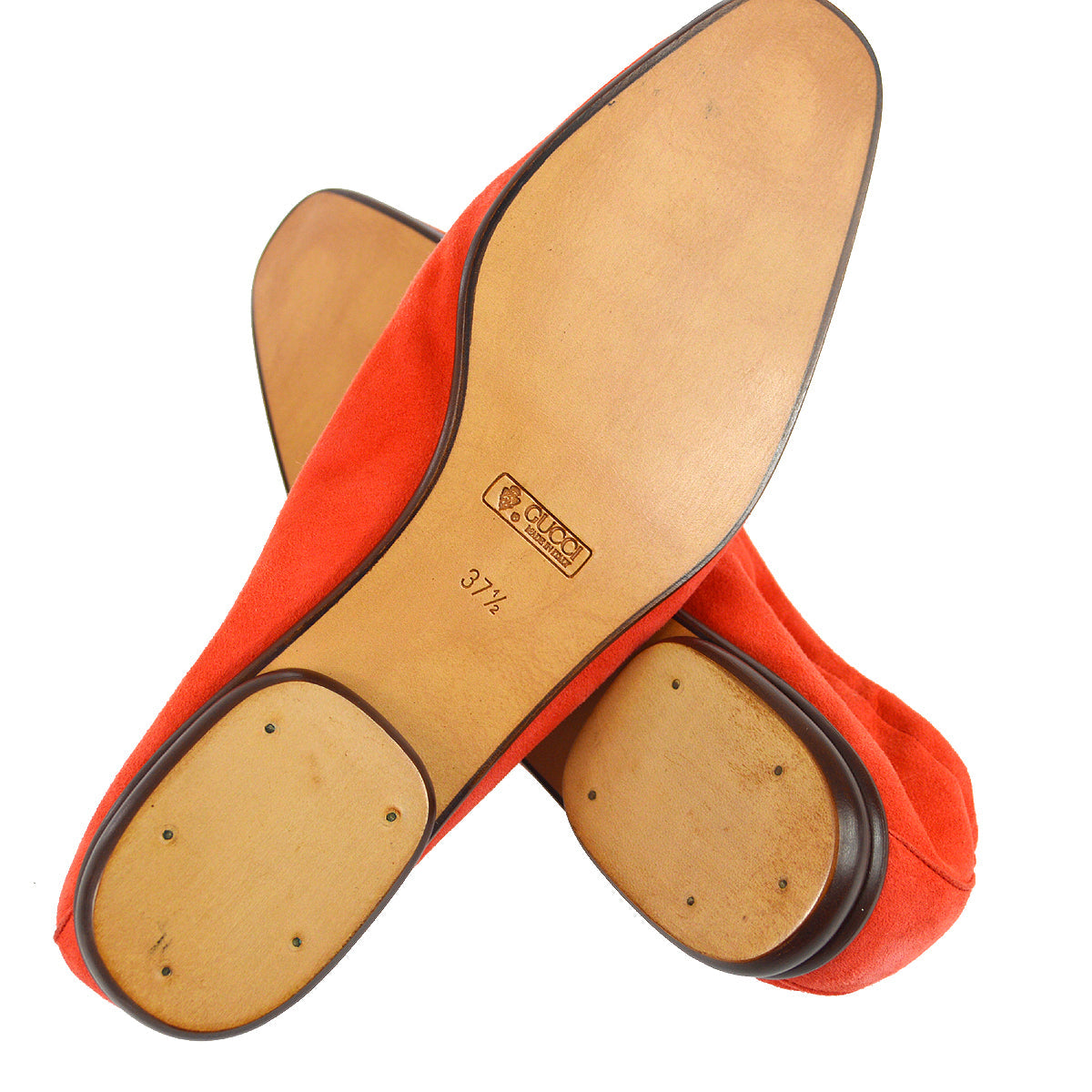 GUCCI イエロー　マスタード　 スエード ローファー　35 1/2 GUCCI イエロー マスタード スエード ローファー 35 1/2 靴