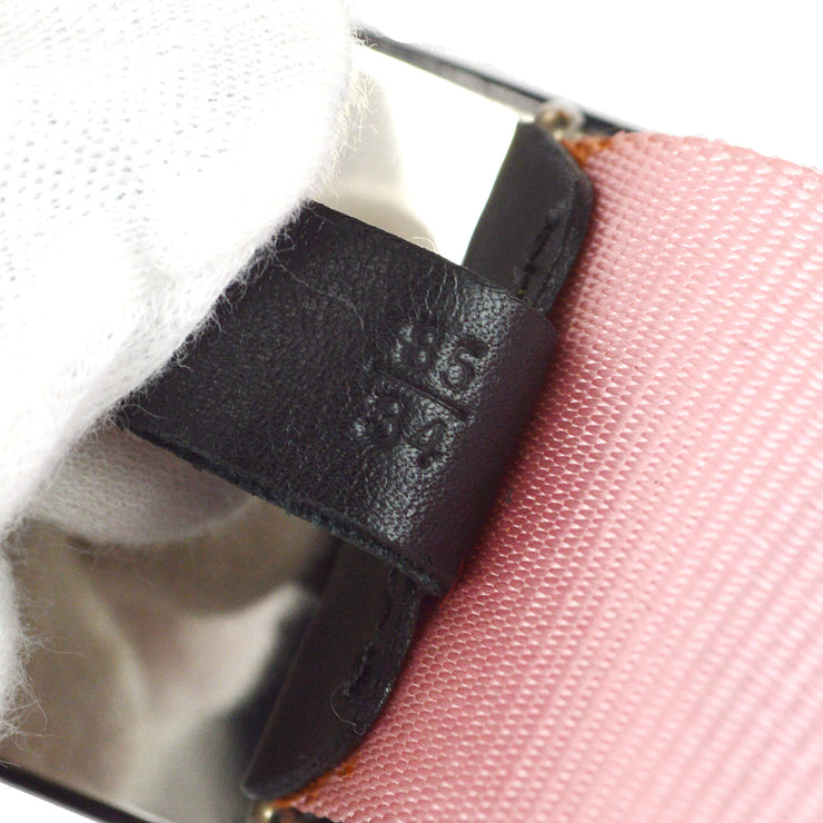 Chanel * 2004 Spring Cassette Tape Belt Pink #85