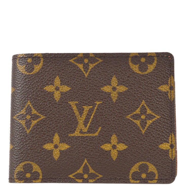 Louis Vuitton Portefeuille Multiple Bifold Wallet Purse M60895 Ra0074