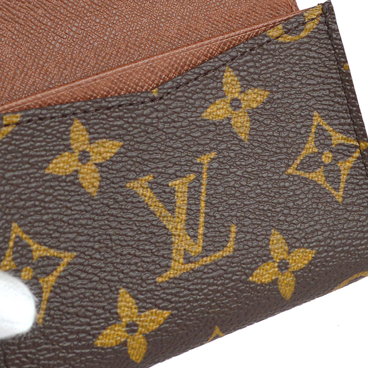 Louis+Vuitton+Monogram+Enveloppe+Cartes+De+Visite+M62920+Card+Case