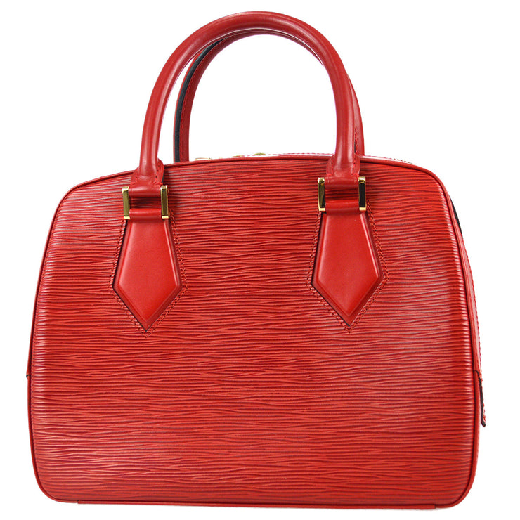 Louis Vuitton Epi Petit Noe M44107 Women's Shoulder Bag Castilian Red