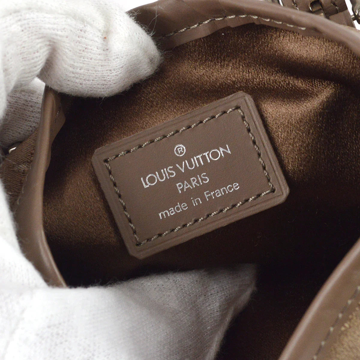 Louis Vuitton 2001 Monogram Satin Little Bucket M92145