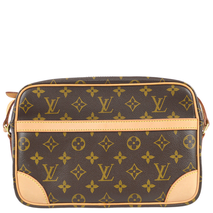 Brown Louis Vuitton Monogram Trocadero 27 Crossbody Bag