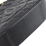 Chanel 2004-2005 Hobo Bag Black Caviar