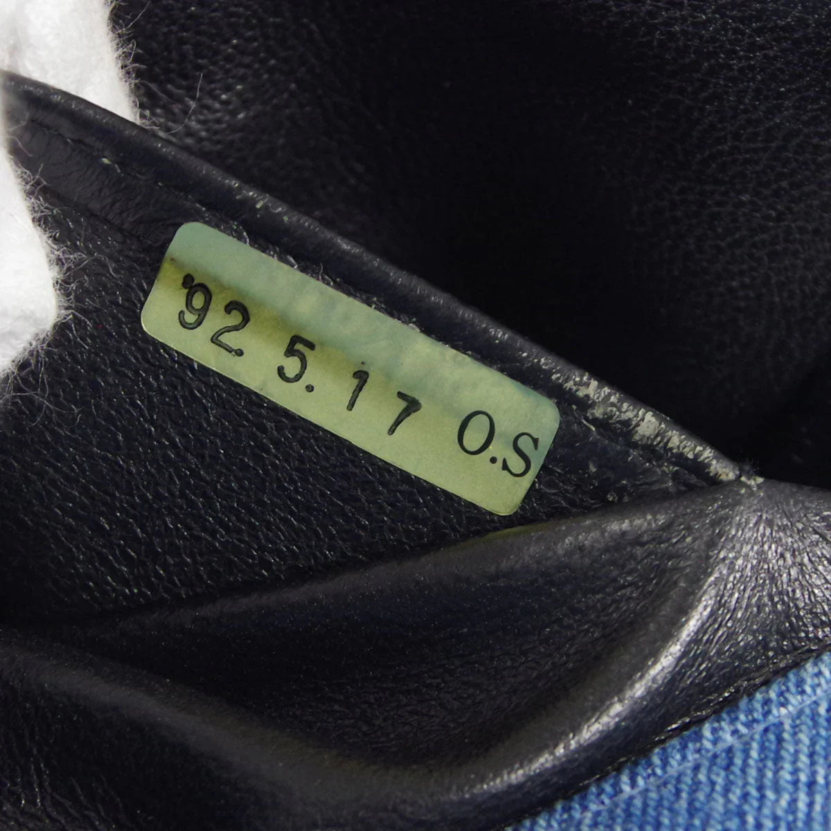Chanel * 1989-1991 Denim Straight Flap Shoulder Bag