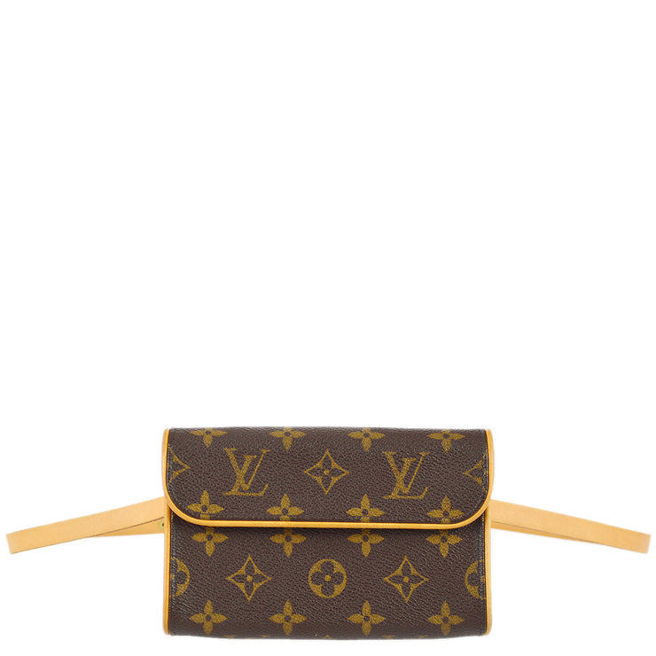 Louis Vuitton Pochette Florentine Pouch S Brown Leather