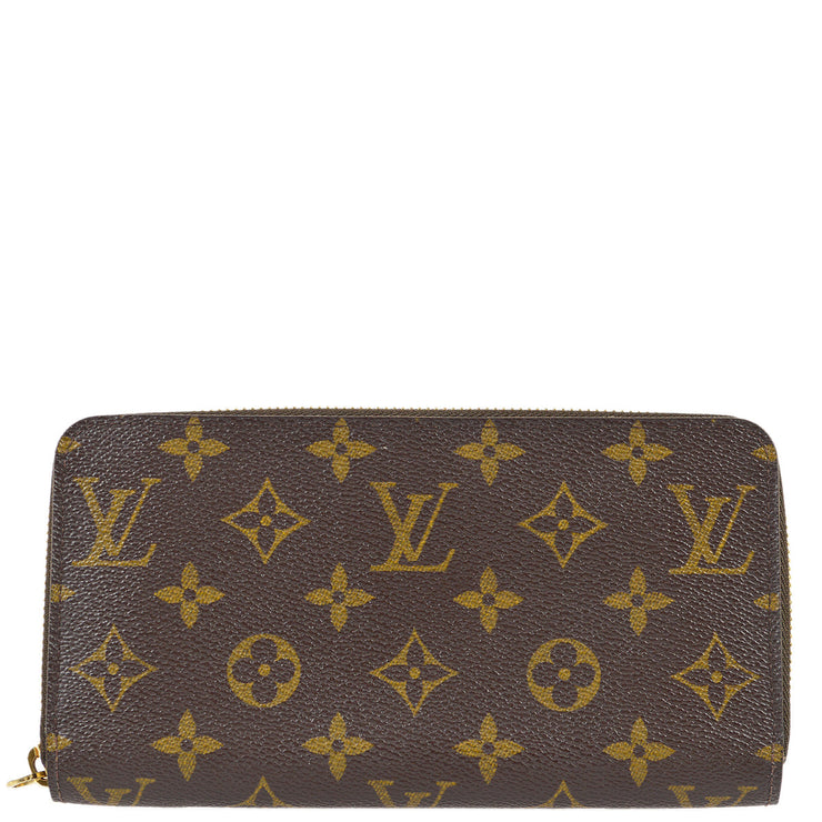 LOUIS VUITTON purse M60017 Zippy wallet Monogram canvas Brown Women Us –
