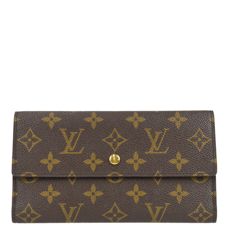 Louis Vuitton Portefeuille Cléa Leather Wallet