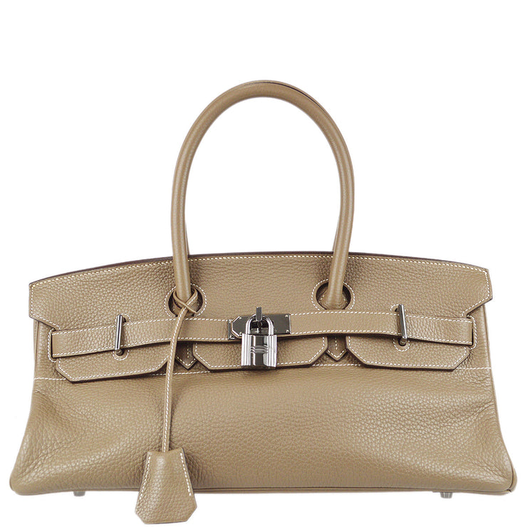 Taurillon Clemence Birkin 35 Etoupe