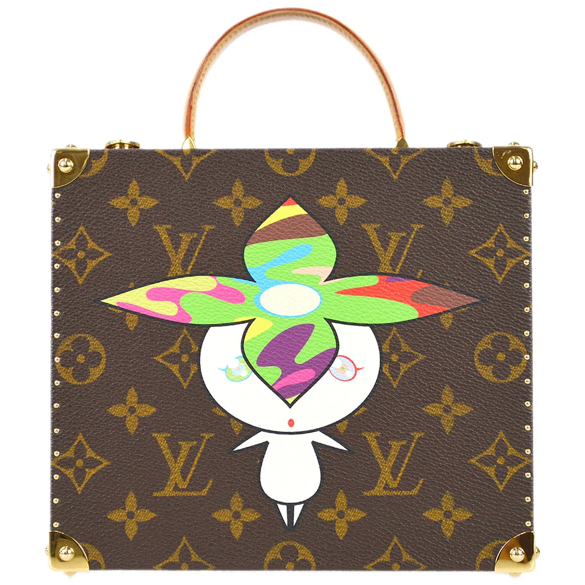 Louis Vuitton 2000s x Takashi Murakami Hat Man Jewelry Case M92475