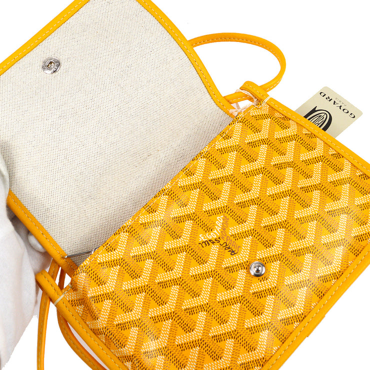 Goyard Plumet Shoulder Bag Pochette Wallet Yellow – AMORE Vintage Tokyo