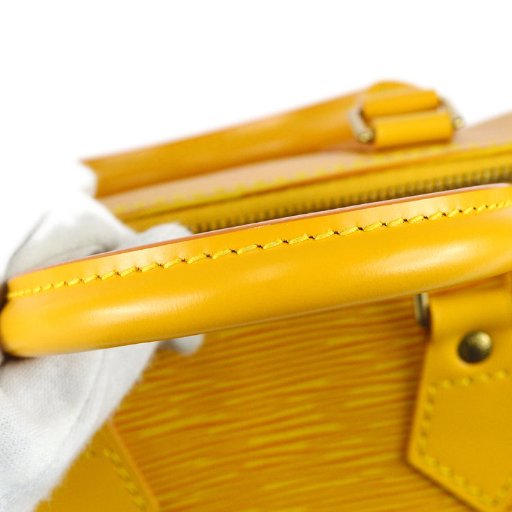 Louis Vuitton Speedy 25 Handbag Purse Yellow Epi Leather M43019