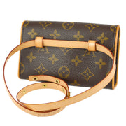 Louis Vuitton Pochette Florentine Belt Bum Bag #XS Monogram M51855