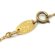 Chanel Mini CC Gold Chain Pendant Necklace 1982