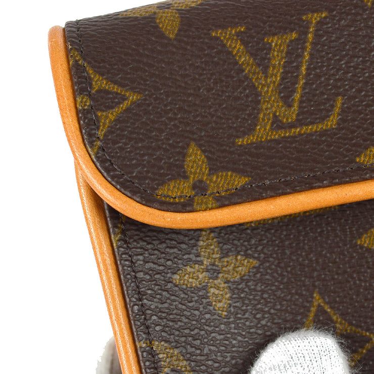 Louis Vuitton Pochette Florentine Belt Bum Bag #XS Monogram M51855