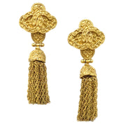 Chanel 1994 Filigree Earrings Clip-On Gold