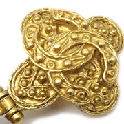 Chanel 1994 Filigree Earrings Clip-On Gold