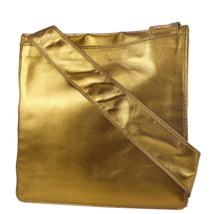 Chanel 2000 Shoulder Bag Bronze Lambskin