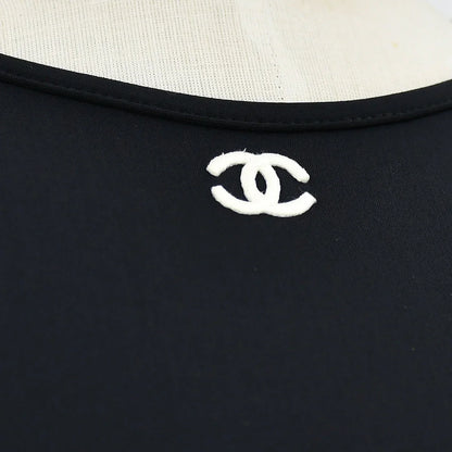 Chanel 1995 spring CC embroidered long-sleeve top #40