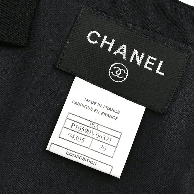 Chanel 2000 fall CC-logo flared minidress #36