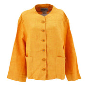 Chanel 1996 spring CC-buttons linen jacket #36