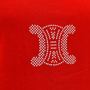 Celine 2000s logo-print stretch-cotton T-shirt #XL