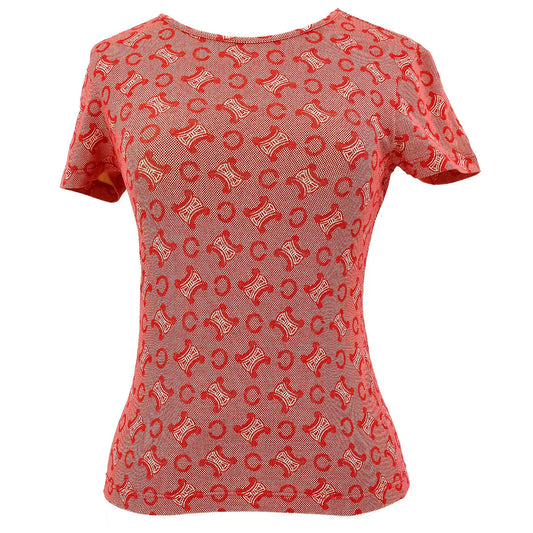 Celine 2000s C Macadam T-shirt Red #S