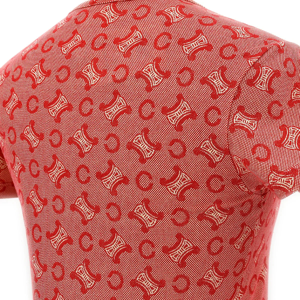 Celine 2000s C Macadam T-shirt Red #S