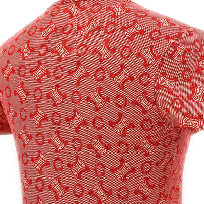 Celine 2000s C Macadam T-shirt Red #S