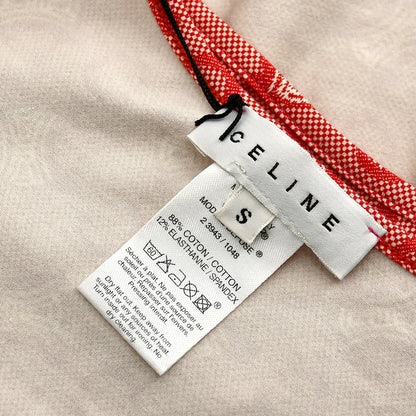 Celine 2000s C Macadam T-shirt Red #S