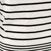 Chanel CC logo print striped T-shirt #40