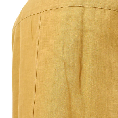 Chanel button-front linen waistcoat #38
