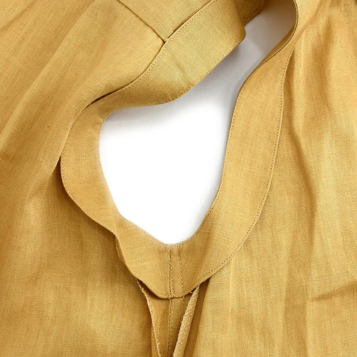 Chanel button-front linen waistcoat #38