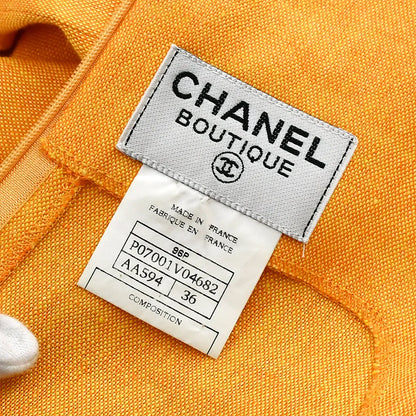 Chanel 1996 Linen Sleeveless Dress #36