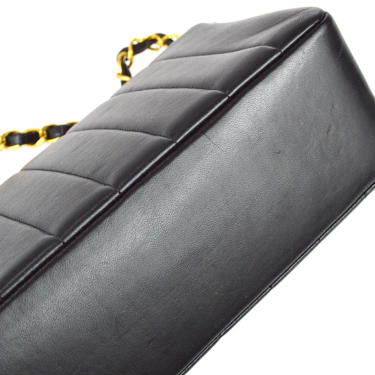 Chanel Mademoiselle Chain Shoulder Bag Black Lambskin – AMORE Vintage Tokyo