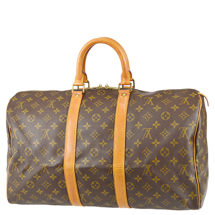 Louis Vuitton 1988 Keepall 45 Travel Duffle Handbag Monogram M41428 – AMORE  Vintage Tokyo