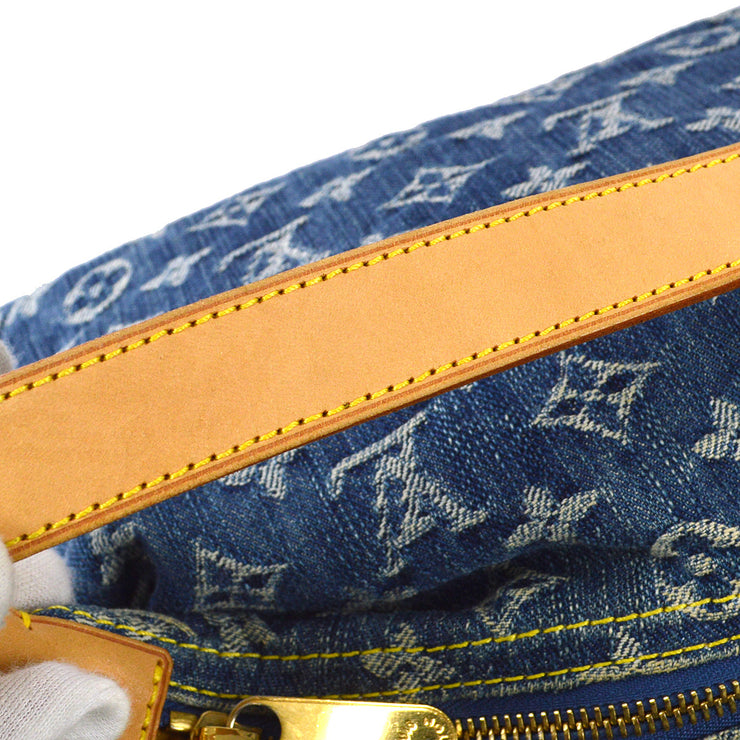 Louis Vuitton 2006 Baggy PM Handbag Monogram Denim Blue M95049 – AMORE  Vintage Tokyo