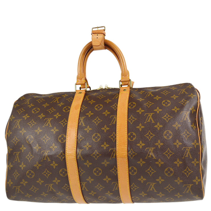 Louis Vuitton 1988 Keepall 45 Travel Duffle Handbag Monogram M41428 – AMORE  Vintage Tokyo