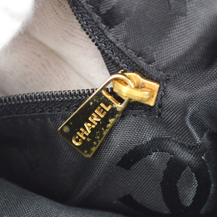 Chanel 2000-2001 Wild Stitch Handbag Black Calfskin