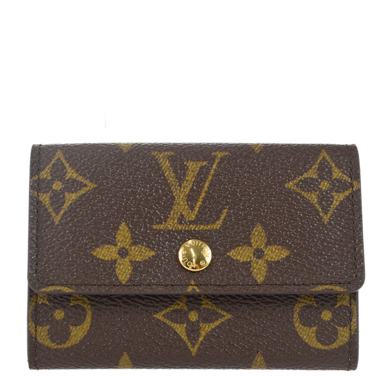 Louis Vuitton Multicolor Porte Monnaie Plat Coin Case Wallet
