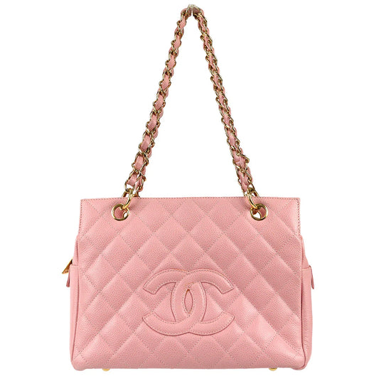 Chanel 2003-2004 Petite Timeless Tote PTT Pink Caviar