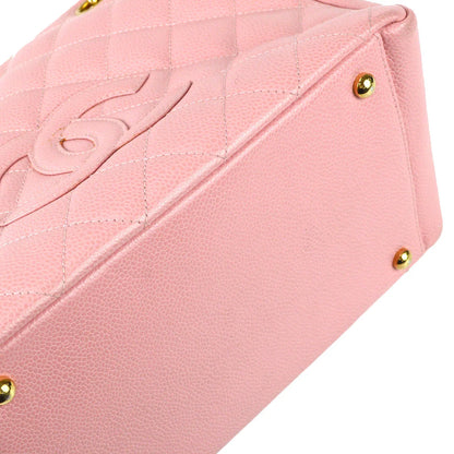 Chanel 2003-2004 Petite Timeless Tote PTT Pink Caviar