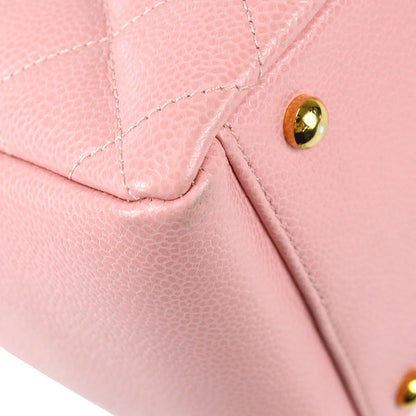 Chanel 2003-2004 Petite Timeless Tote PTT Pink Caviar