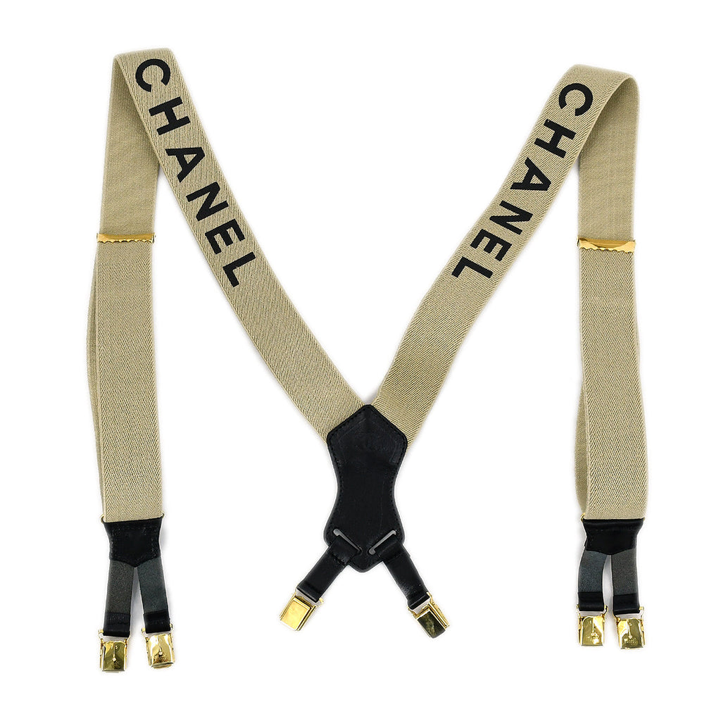 Chanel suspenders, Featured in Buzzfeed: www.buzzfeed.com/p…