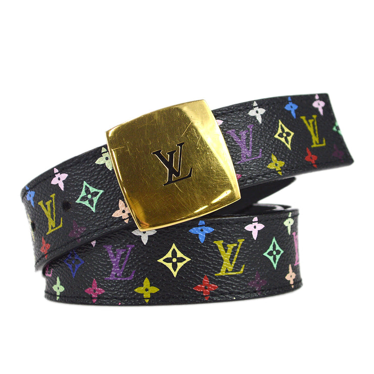 Louis Vuitton, Accessories, Vtg Louis Vuitton Big Buckle Logo Monagram  Belt Xs