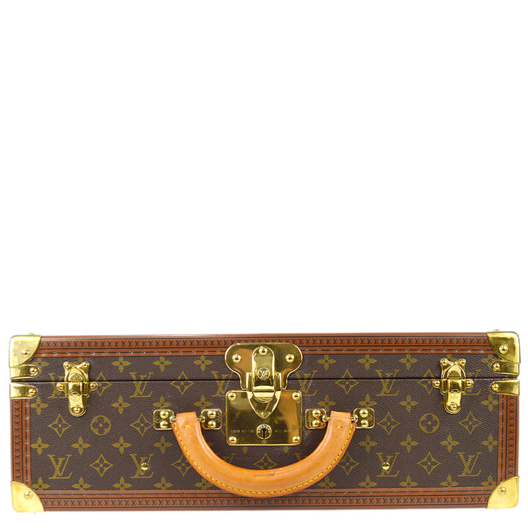 Louis Vuitton Bisten 70 Monogram Canvas Suitcase in Antique