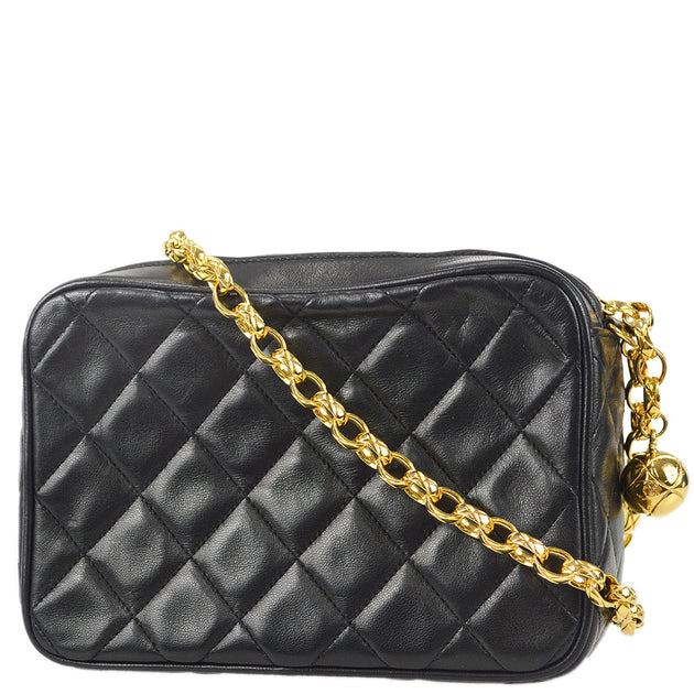Chanel Vintage Black Lambskin Large CC Tassel Hobo Bag Gold Hardware,  1996-1997 Available For Immediate Sale At Sotheby's