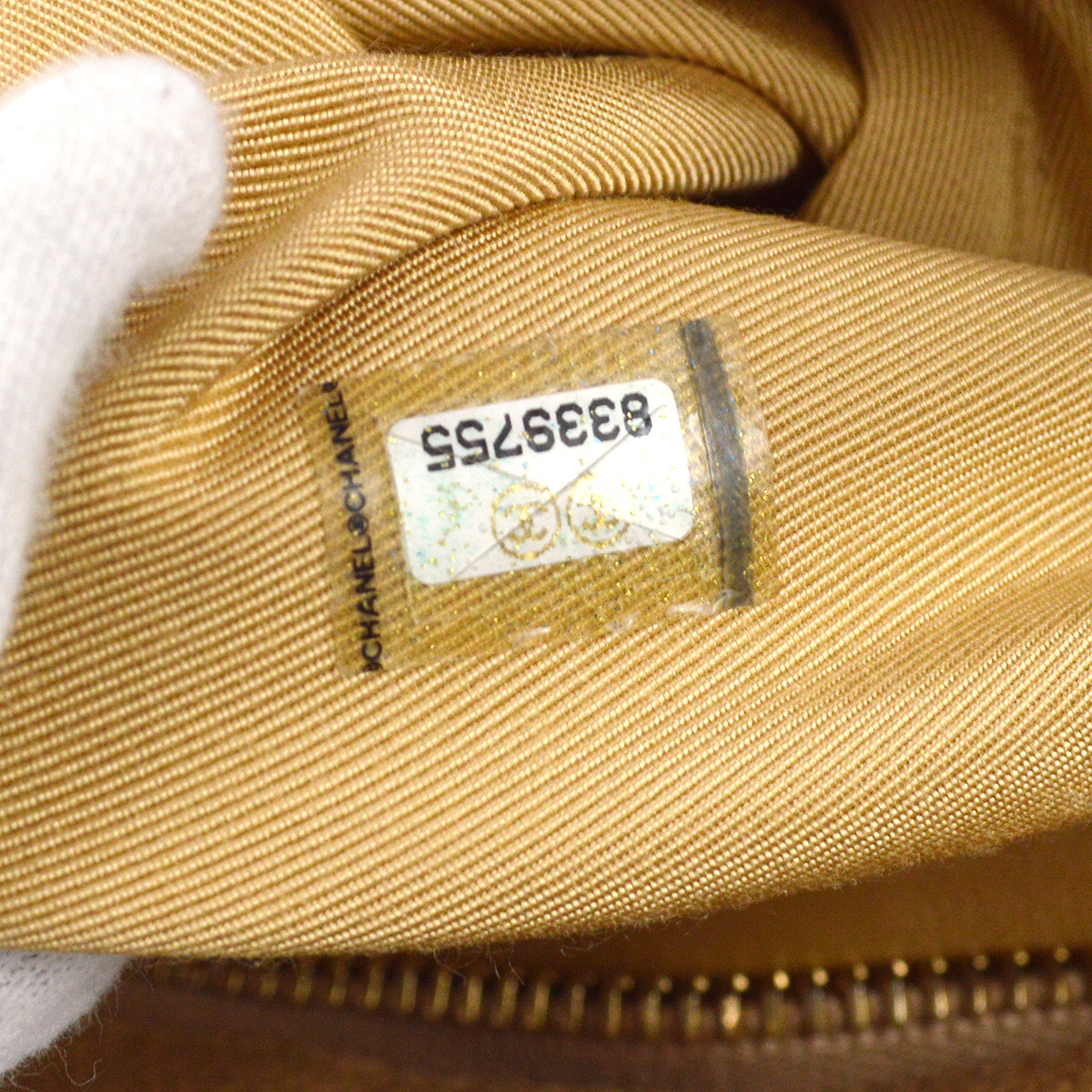 Chanel 2003-2004 Medallion Tote Beige Caviar