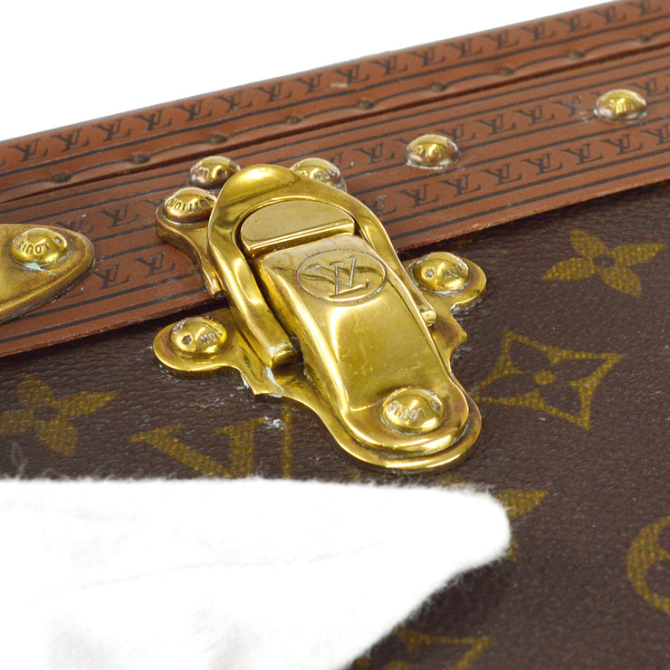 Louis Vuitton Alzer 60 Trunk Luggage Suitcase Monogram M21228 – AMORE  Vintage Tokyo