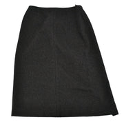 Hermes Knee Length Skirt Gray #40